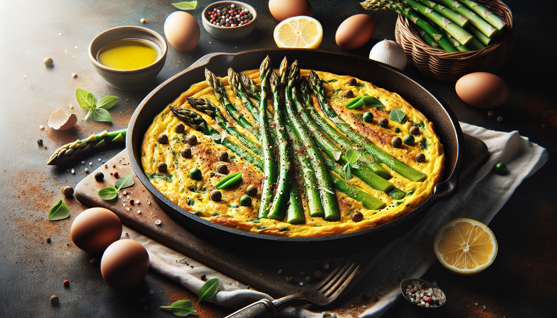 frittata asparagi